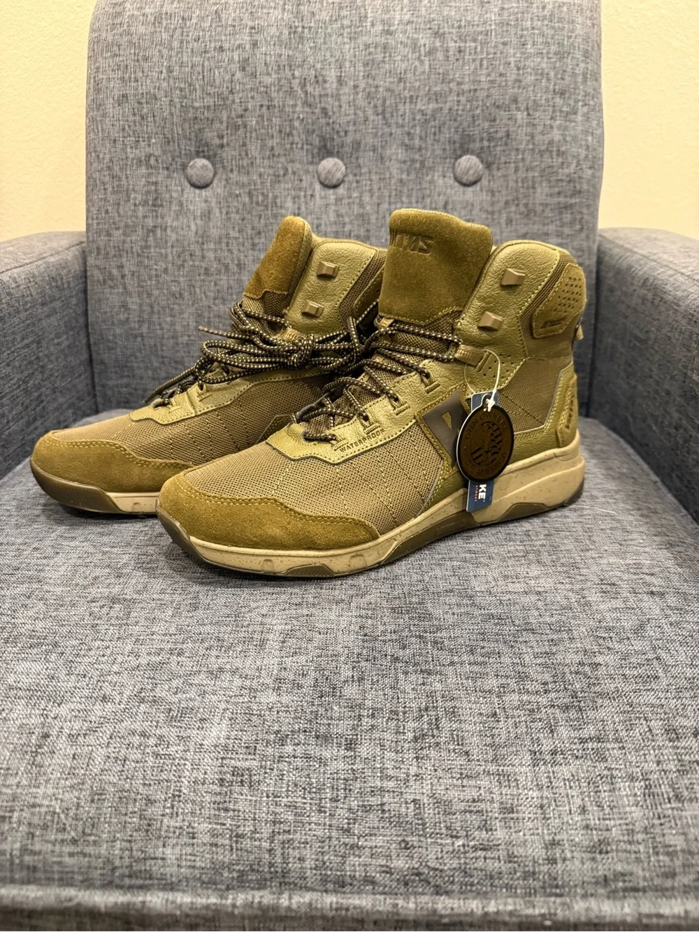 Men's Vitkos Tactical Boot in Olive — Rugged Field Performance size 11